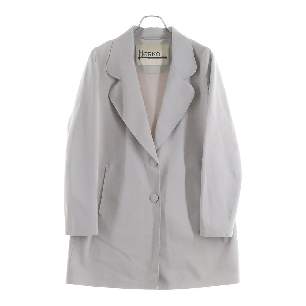 HERNO(ヘルノ) 2b ナイロンジャケット グレー/ベージュ A0340D レディース
