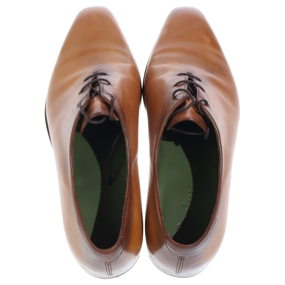Berluti(ベルルッティ) アレッサンドロ ホールカット レースアップ レザー ドレス シューズ ブラウン
