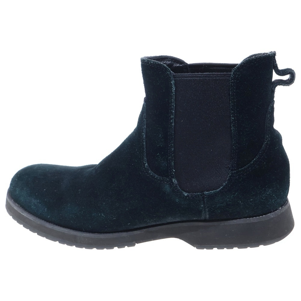 UGG(アグ) スウェードレザー サイドゴア ショートブーツ ネイビー