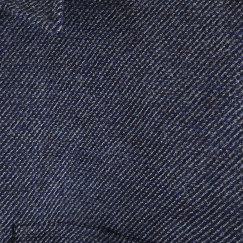 JOHN SMEDLEY(ジョンスメドレー) WOOL MELANGE TWILL DOUBLE POCKET OVER SHIRTS ウールメランジ ダブルポケット オーバーシャツ ブルーグレー A2738FJM223 A2738FJM223
