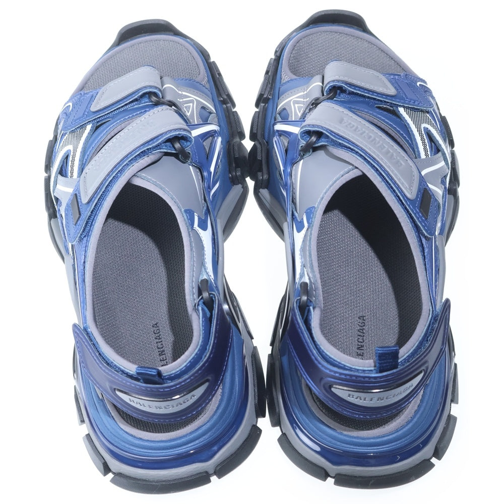 BALENCIAGA(バレンシアガ) TRACK SANDAL トラック サンダル ベルクロ シューズ グレー/ネイビー US10/28.5cm 617542