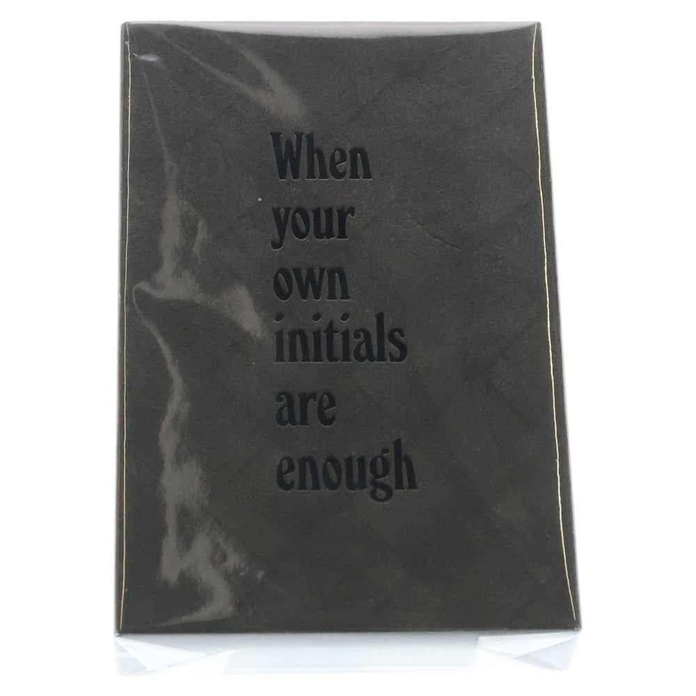 BOTTEGA VENETA(ボッテガヴェネタ) 常田大希 WHEN YOUR OWN INITIALS ARE ENOUGH SIDE A カセットテープ カプチーノ