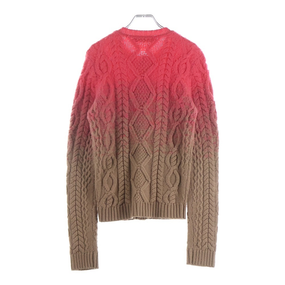 DSQUARED2(ディースクエアード) グラデーション ニットセーター ピンク/ブラウン