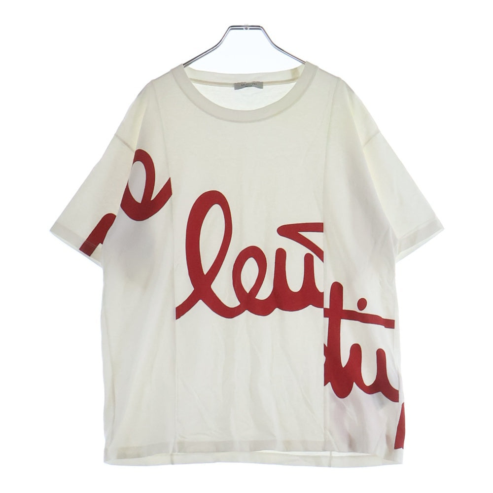 VALENTINO(ヴァレンティノ) 20SS TV3MG05R63N ロゴプリント再構築Tシャツ