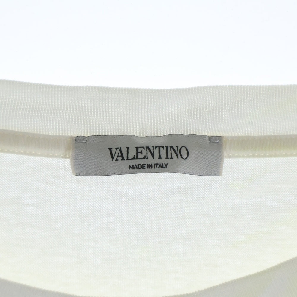 VALENTINO(ヴァレンティノ) 20SS TV3MG05R63N ロゴプリント再構築Tシャツ