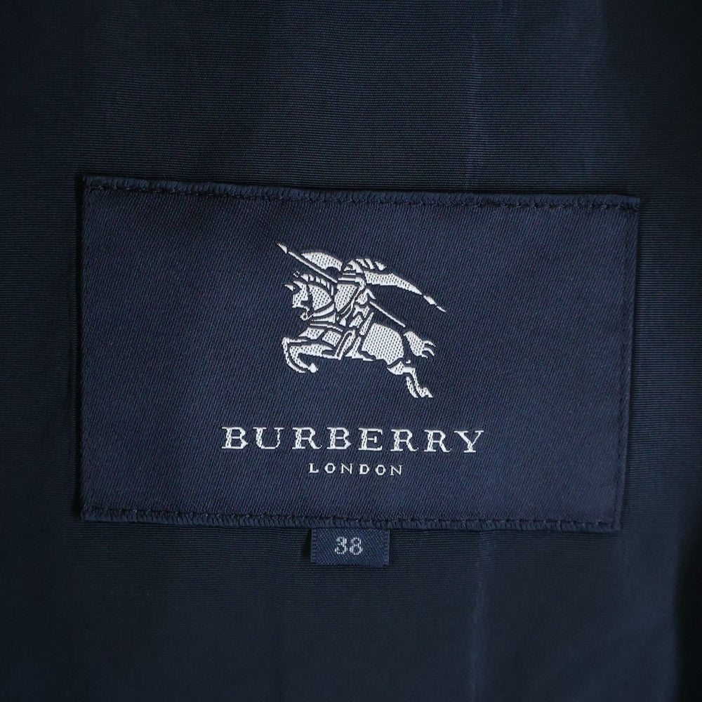 BURBERRY LONDON(バーバリーロンドン) ナイロン ロング コート ネイビー