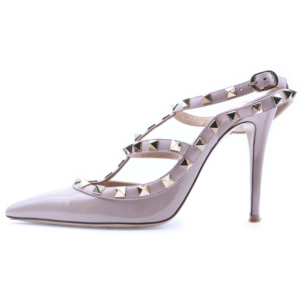 VALENTINO(ヴァレンティノ) スタッズ ヒールパンプス レディース ベージュ