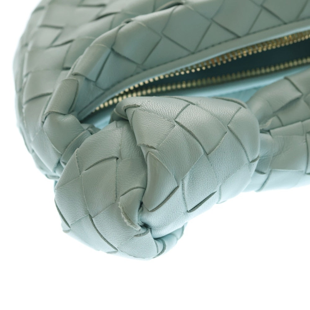 BOTTEGA VENETA(ボッテガヴェネタ) イントレチャート ミニジョディ ハンドバッグ ライトブルー レザー レディース