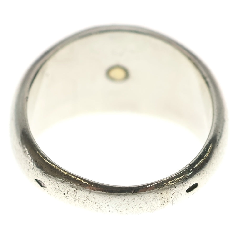 HERMES(エルメス) セリエ コンビリング 指輪 SV925×K18YG シルバー×イエローゴールド レディース