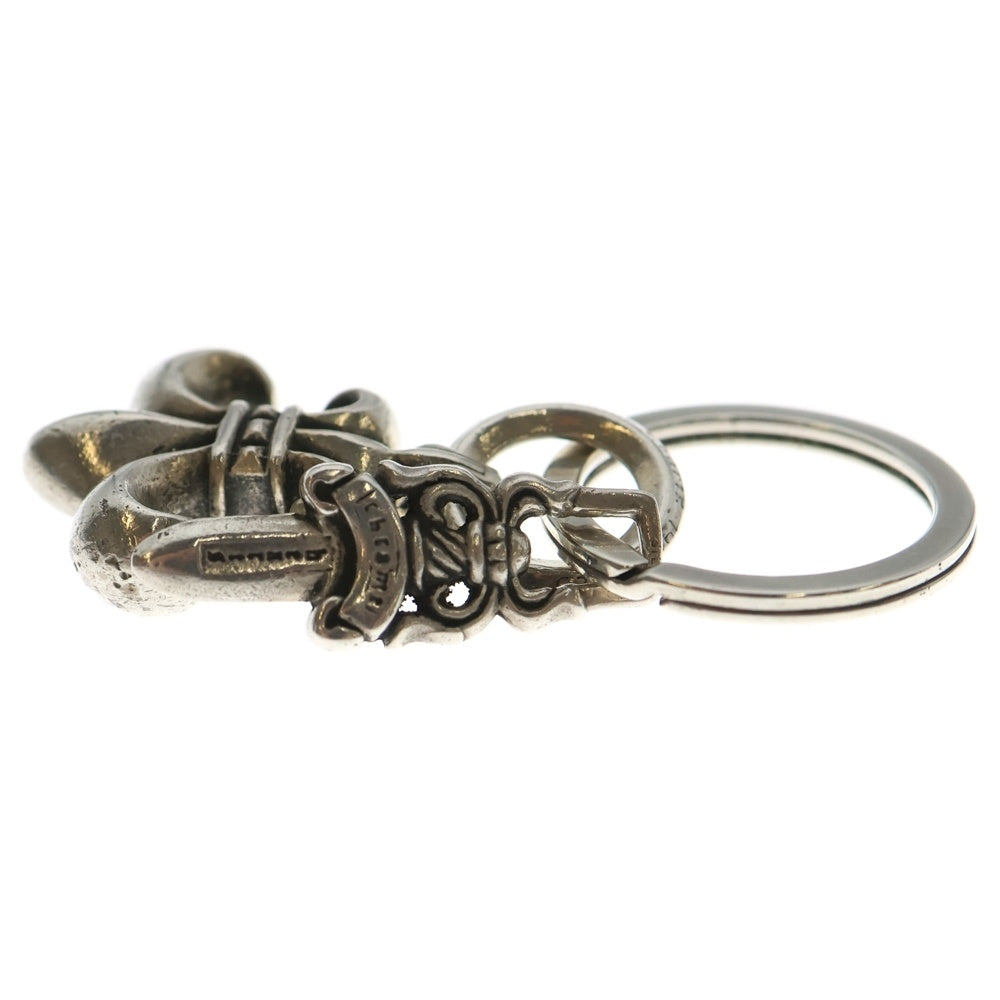 CHROME HEARTS(クロムハーツ) BSF&No5 DGGR/BSフレア#5ダガーキーリング オールドシルバー