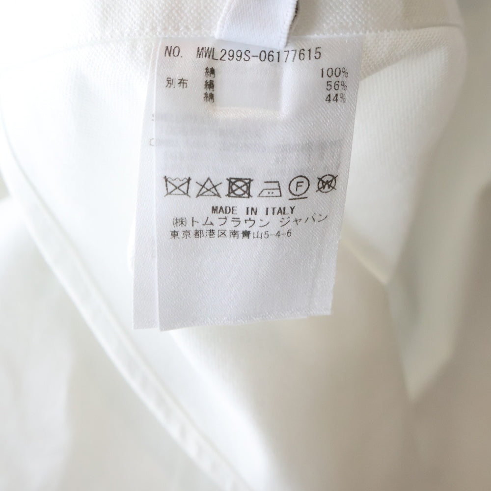 THOM BROWNE(トムブラウン) 4BAR オックスフォードボタンダウン 長袖シャツ MWL299S-061777615