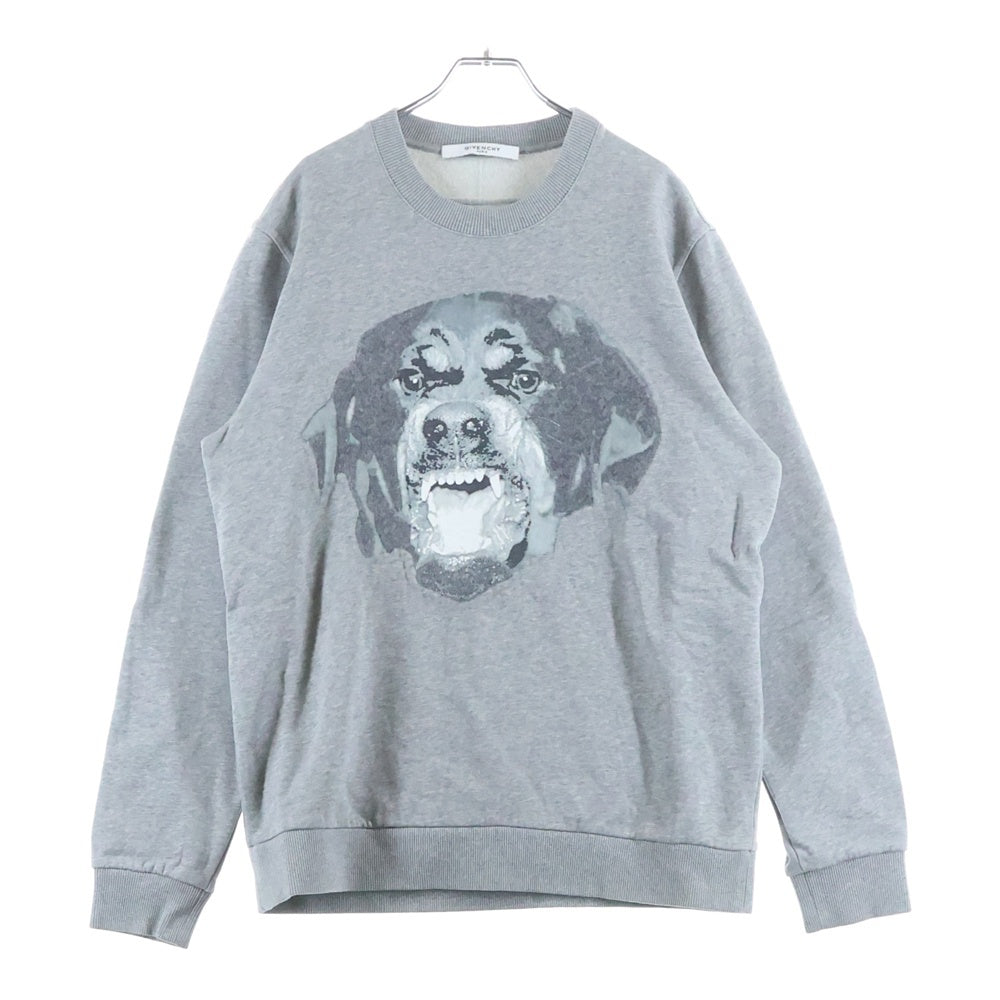 GIVENCHY(ジバンシィ) 16SS ROTTWEILER ロットワイラー プリント クルーネック スウェット 16S 7318 653 16S 7318 653