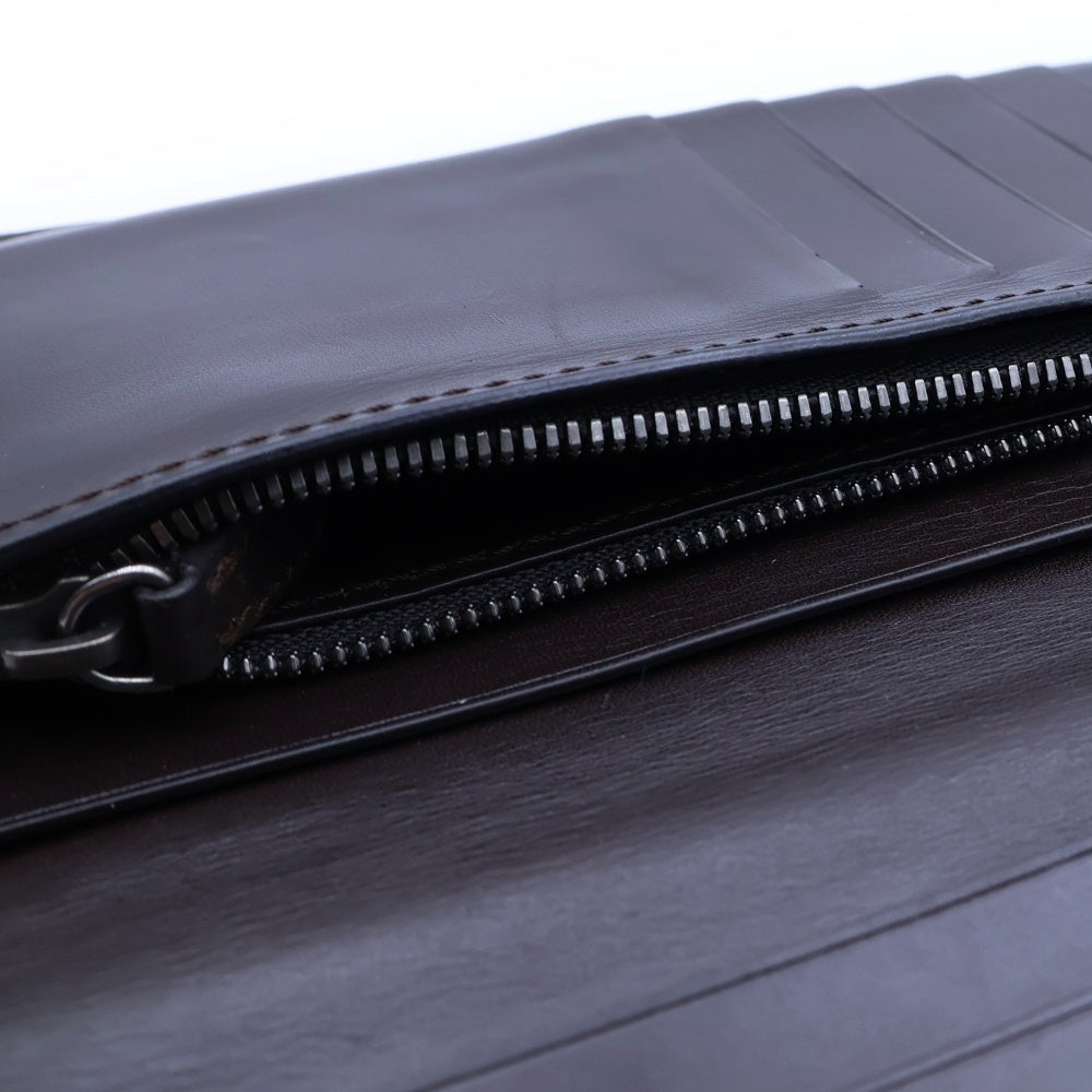 Berluti(ベルルッティ) カリグラフィ 2つ折り長財布 ロングウォレット カードケース ブラウン キャメル