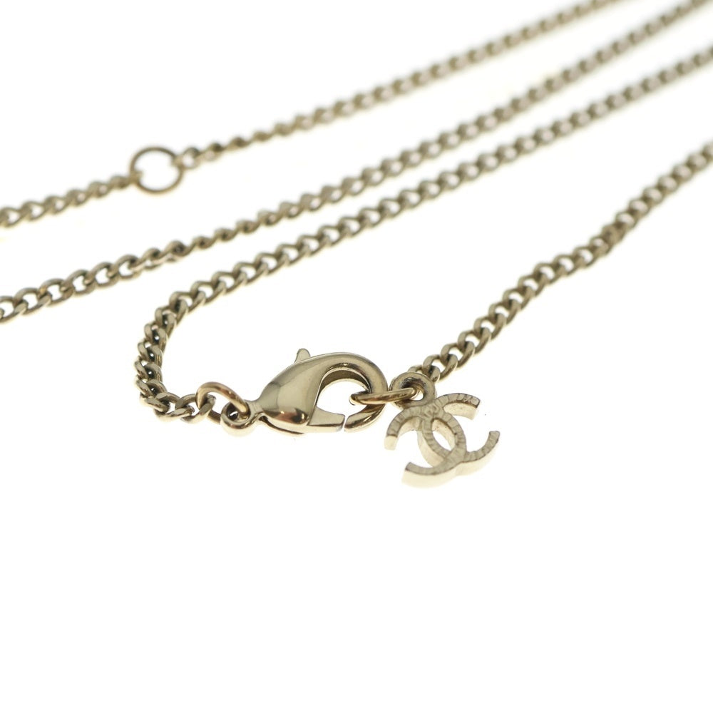 CHANEL(シャネル) ココマーク ネックレス ペンダント チェーン ゴールド GP レディース