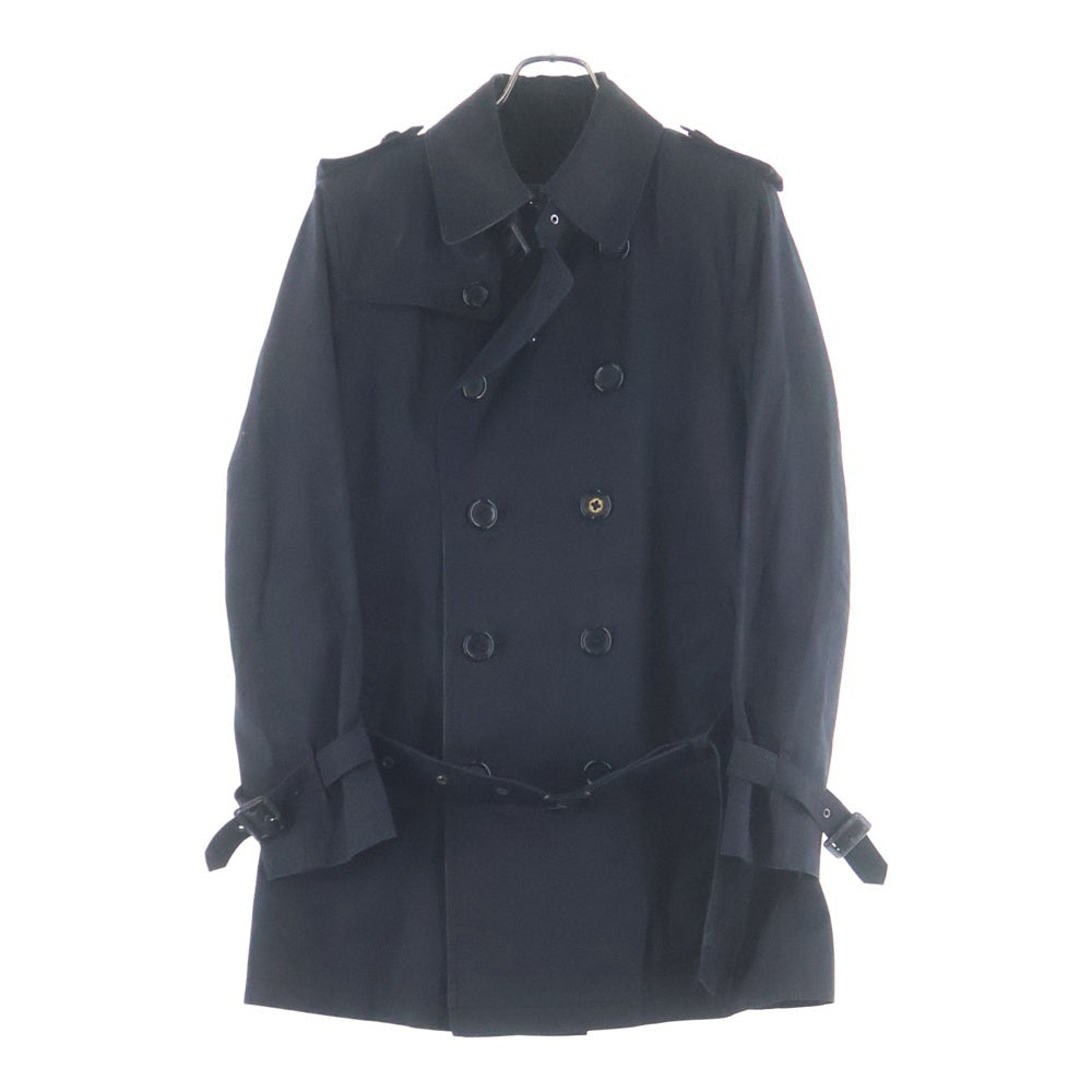 BURBERRY BLACK LABEL(バーバリー ブラックレーベル) チェックライニング トレンチコート ブラック D1A44-606-09