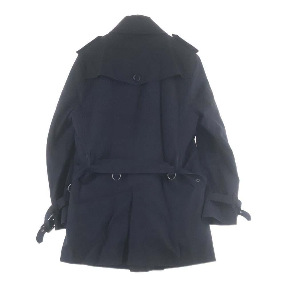 BURBERRY BLACK LABEL(バーバリー ブラックレーベル) チェックライニング トレンチコート ブラック D1A44-606-09