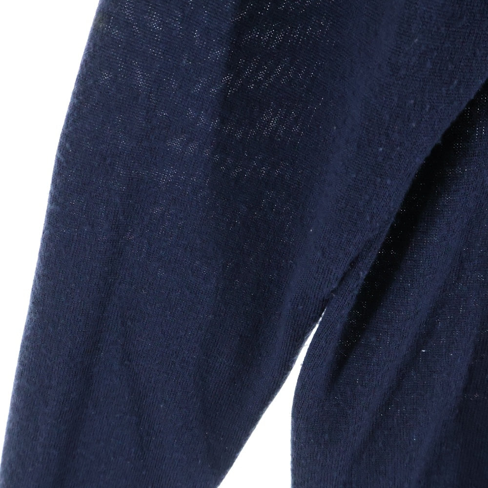 BURBERRY BLACK LABEL(バーバリー ブラックレーベル) ショールカラーニットカーディガン ネイビー D1N09-808-29