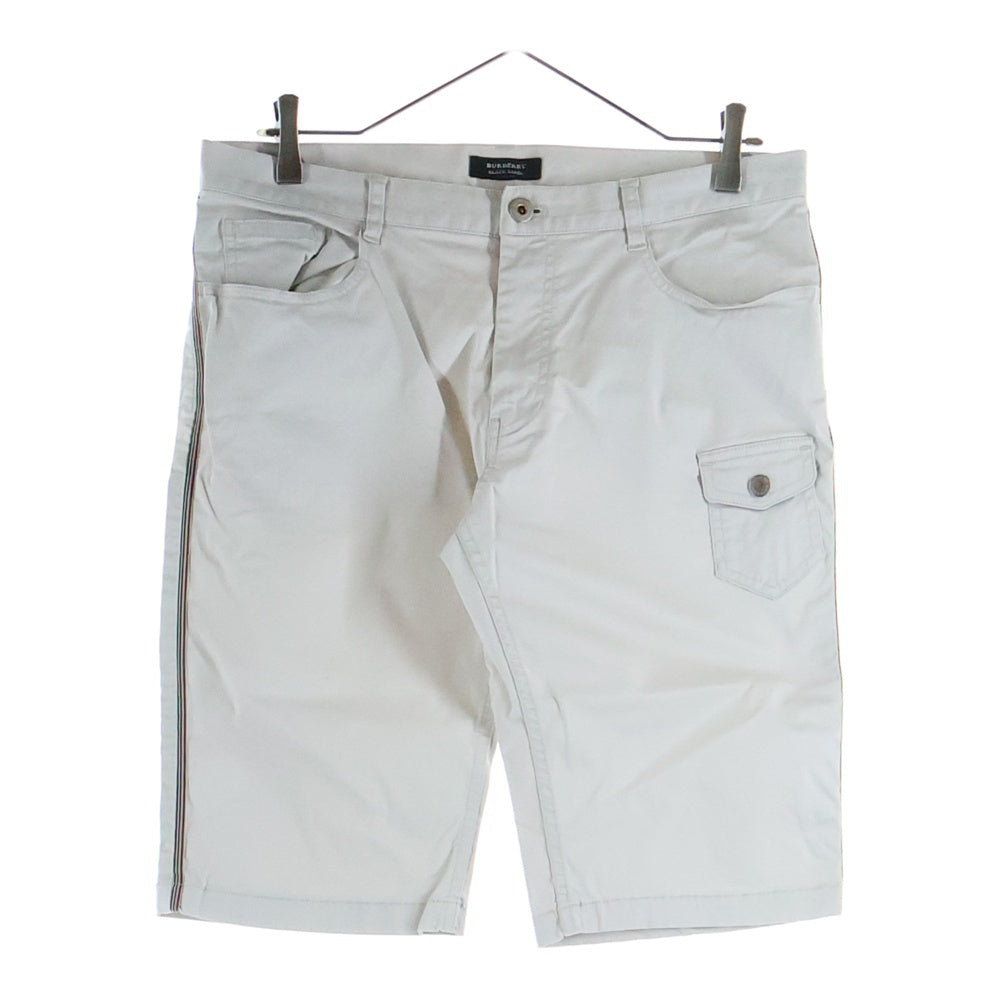 BURBERRY BLACK LABEL(バーバリー ブラックレーベル) ハーフ ショートパンツ ショーツ ホワイト BMS79-822-03