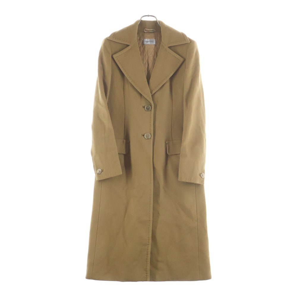 SPORTMAX(スポーツマックス) キャメル ウール チェスターコート ブラウン レディース