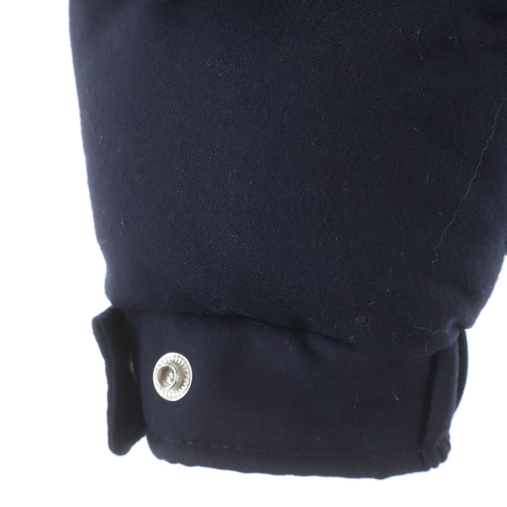MONCLER(モンクレール) ALLEMAND GIUBBOTTO ファー付き ダウンジャケット ネイビー E20914091825 V0054