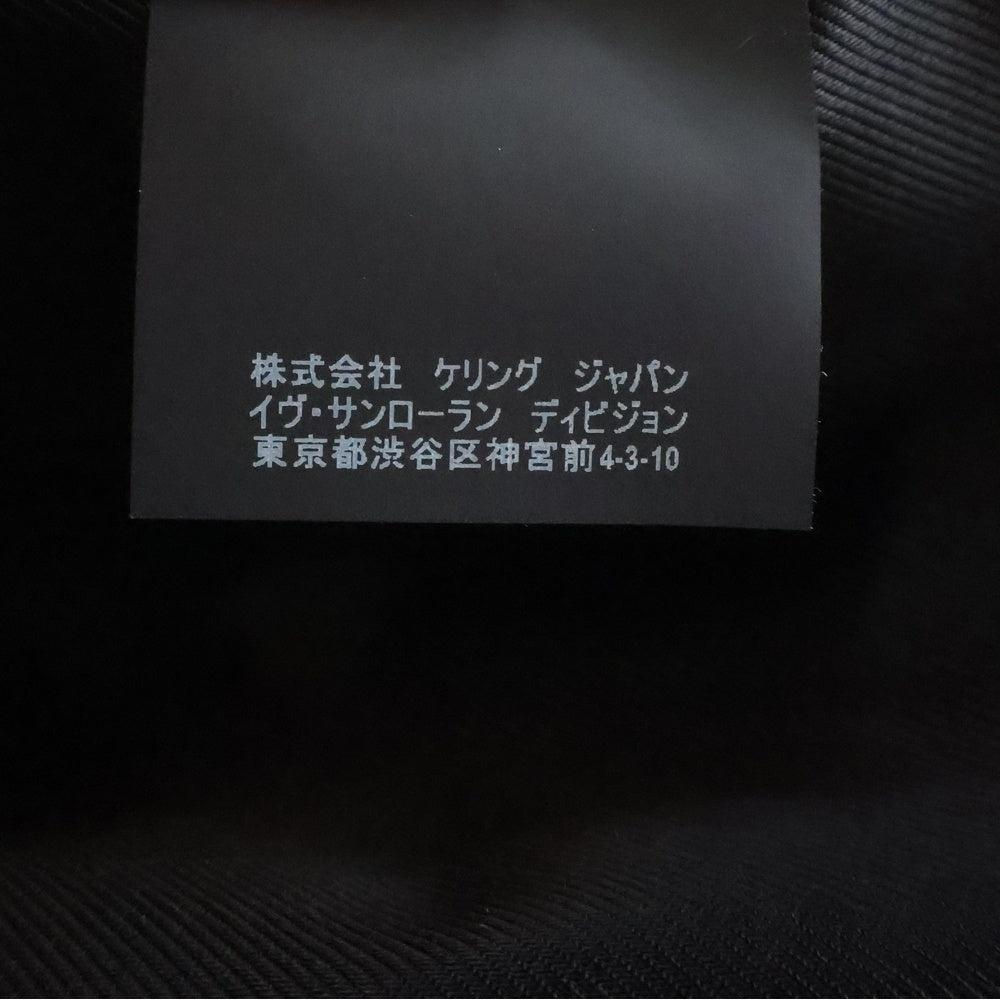 SAINT LAURENT PARIS(サンローランパリ) L01 クラシックモーターサイクル レザー ライダースジャケット ブラック 484284 Y5YA2
