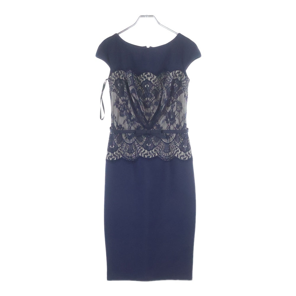 TADASHI SHOJI(タダシショウジ) レース ワンピース ネイビー レディース
