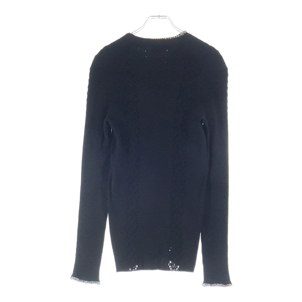 CHANEL(シャネル) 17SS CocoCuba ロゴボタン アンサンブル カーディガン ブラック P55775K07318 レディース