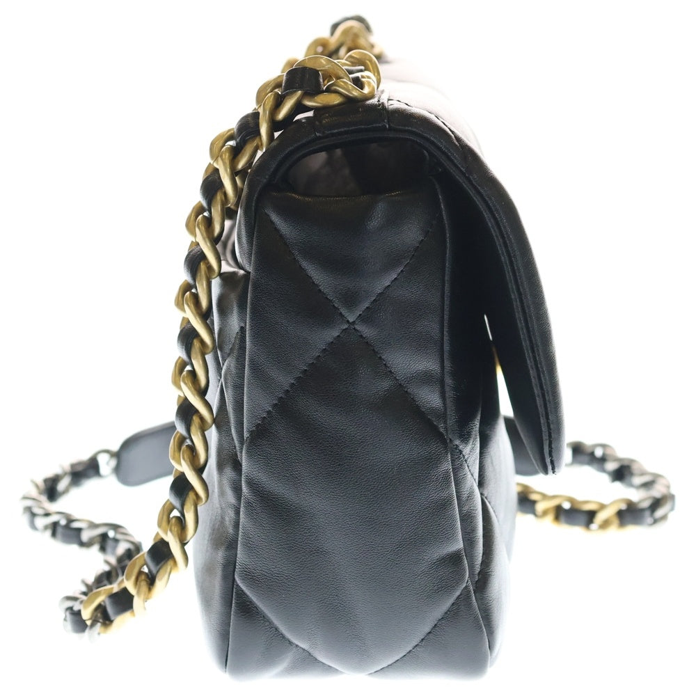 CHANEL(シャネル) シャネル19 ディズヌフ マトラッセ ショルダーバッグ ブラック AS1161 レディース