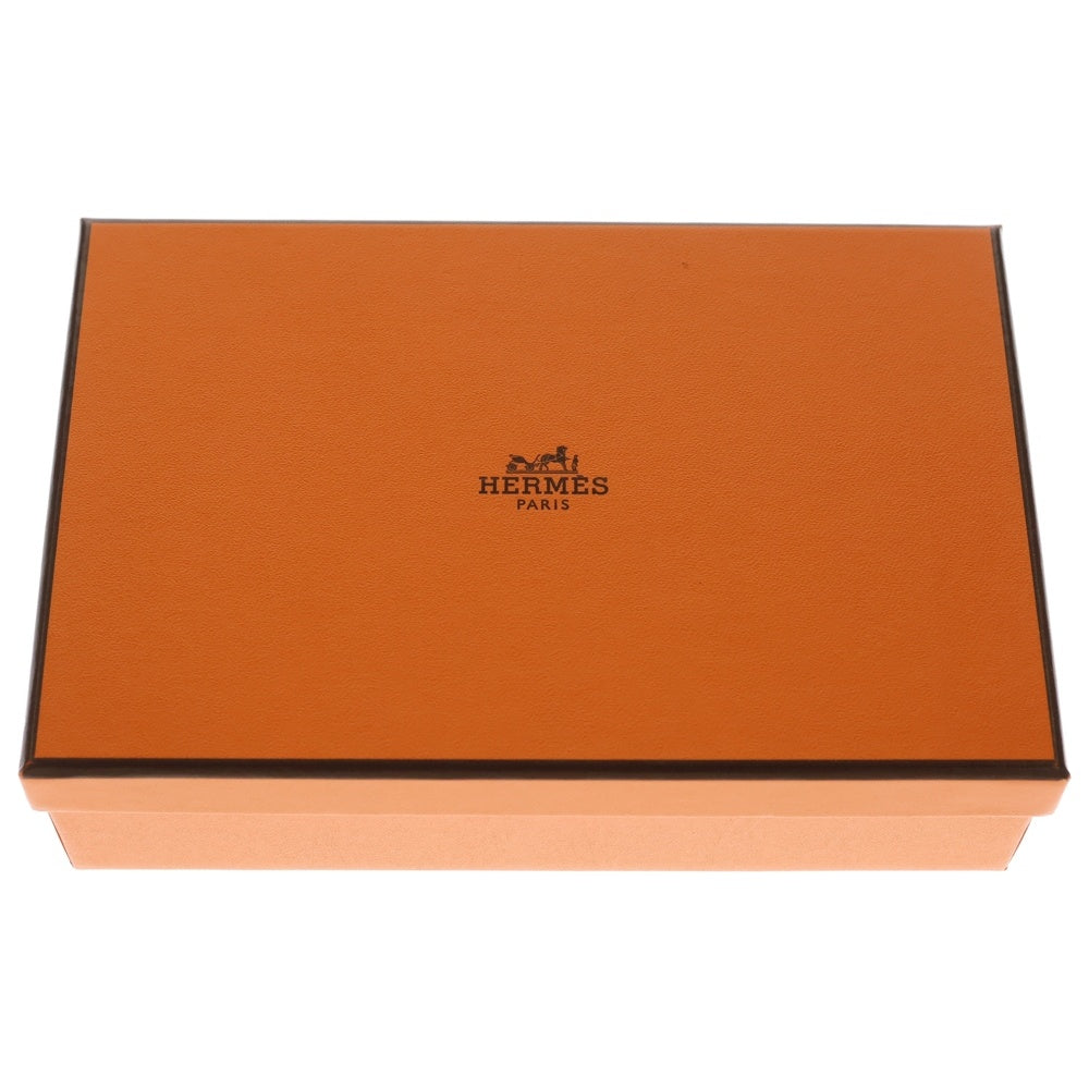 HERMES(エルメス) ベアンスフレ エプソン ロングウォレット 長財布 シルバー金具 B刻印 ライトグリーン レディース