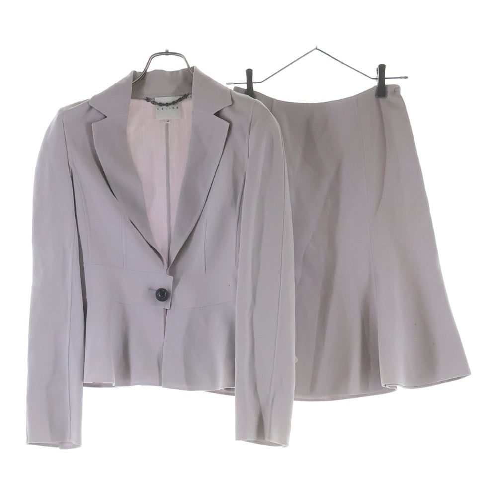 CELINE(セリーヌ) スカートセットアップスーツ パープル レディース