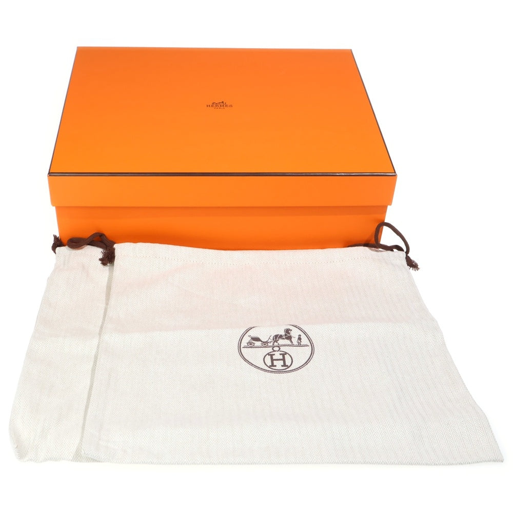 HERMES(エルメス) サンジェルマン ショートレザーブーツ ブラック シルバー金具 レディース