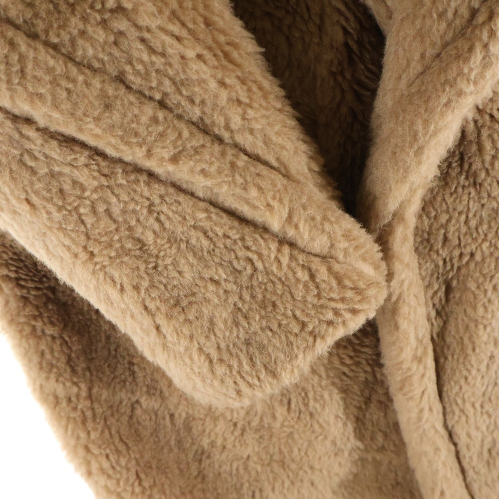 Max Mara(マックスマーラ) テディベア キャメル ボア チェスター ロング コート ブラウン 2421016032 レディース