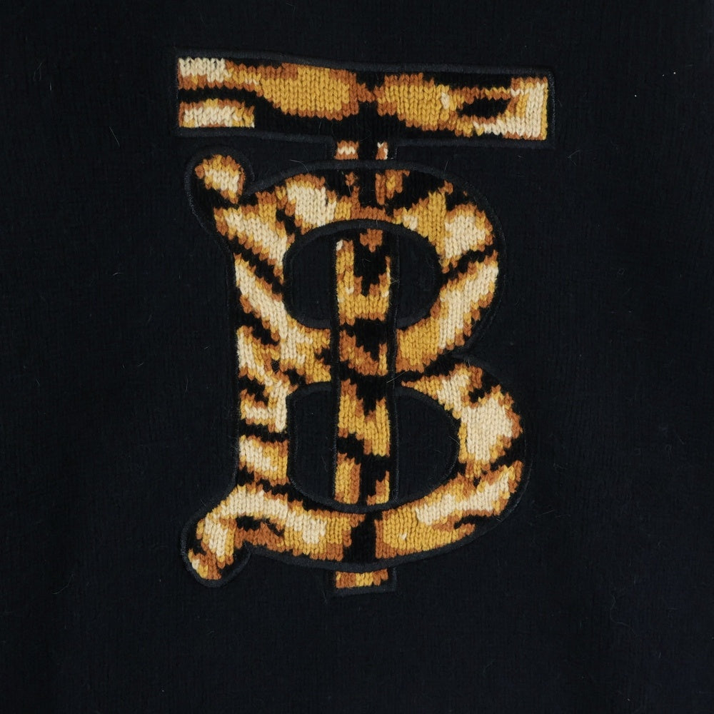 BURBERRY(バーバリー) TBロゴ ウール ニット セーター ブラック 8051469 レディース