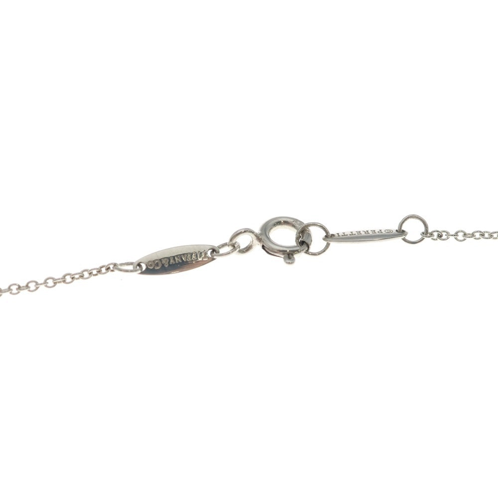 TIFFANY & Co.(ティファニー) バイザヤード ダイヤネックレス ペンダント チェーン シルバー Ag925 1.6g レディース