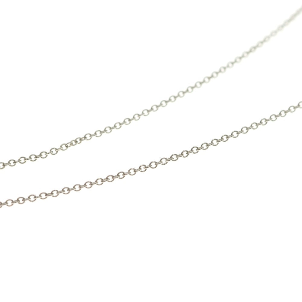 TIFFANY & Co.(ティファニー) バイザヤード ダイヤネックレス ペンダント チェーン シルバー Ag925 1.6g レディース