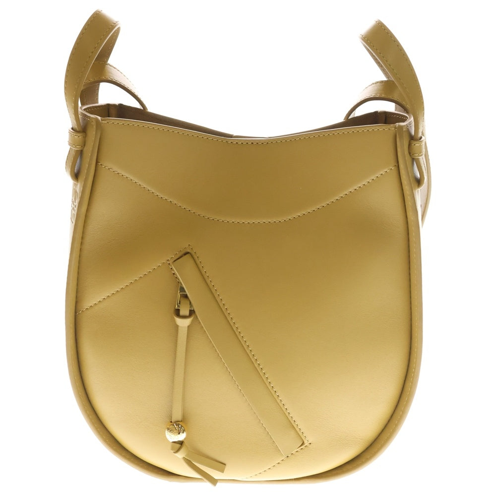 LOEWE ロエベ ハンモック スライス ショルダーバッグ ハンドバッグ マスタード レザー ゴールド金具 LOEWE(ロエベ) ハンモック スライス ショルダーバッグ ハンドバッグ
