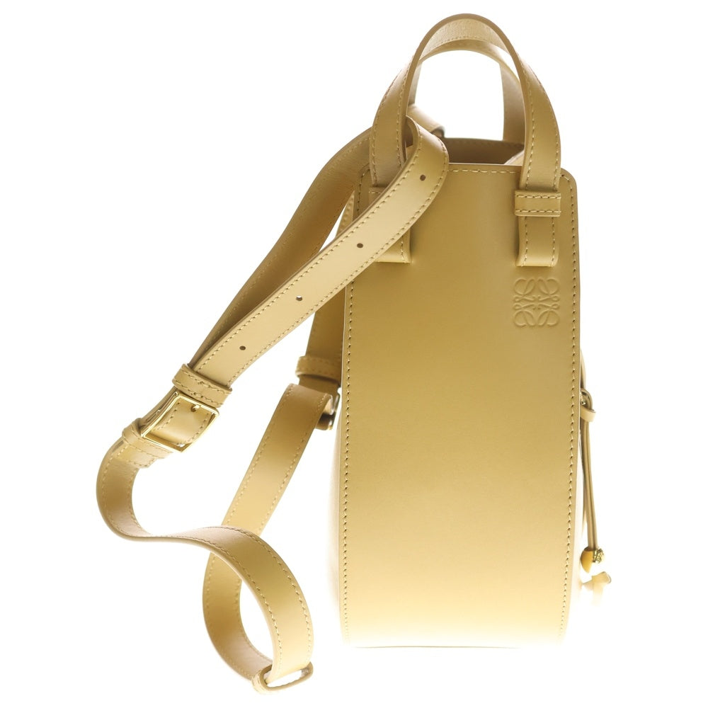 LOEWE ロエベ ハンモック スライス ショルダーバッグ ハンドバッグ マスタード レザー ゴールド金具 LOEWE(ロエベ) ハンモック スライス ショルダーバッグ ハンドバッグ