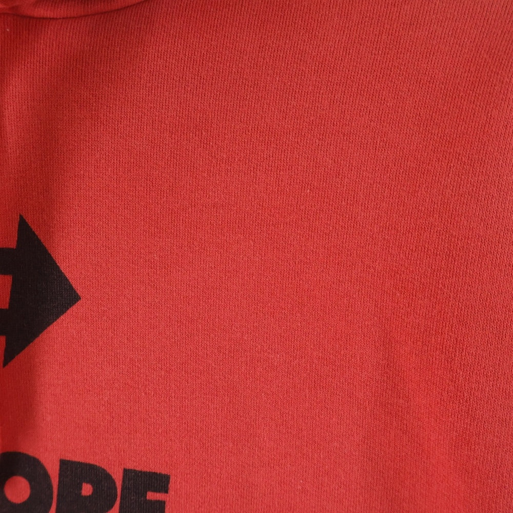 BALENCIAGA(バレンシアガ) EUROPEプリント コットンパーカー レッド 508205