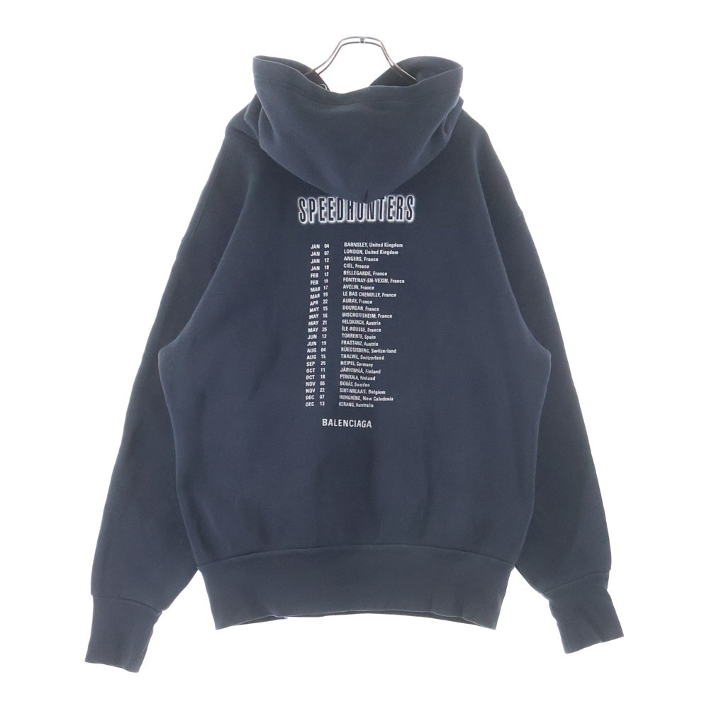 BALENCIAGA(バレンシアガ) 19AW SPEED HUNTERS スピードハンターズ スウェットプルオーバーパーカー ブラック 541707 TCV37