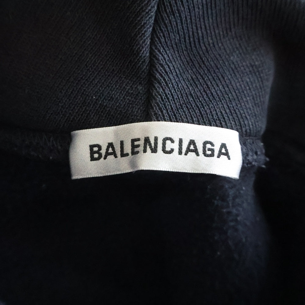 BALENCIAGA(バレンシアガ) 19AW SPEED HUNTERS スピードハンターズ スウェットプルオーバーパーカー ブラック 541707 TCV37
