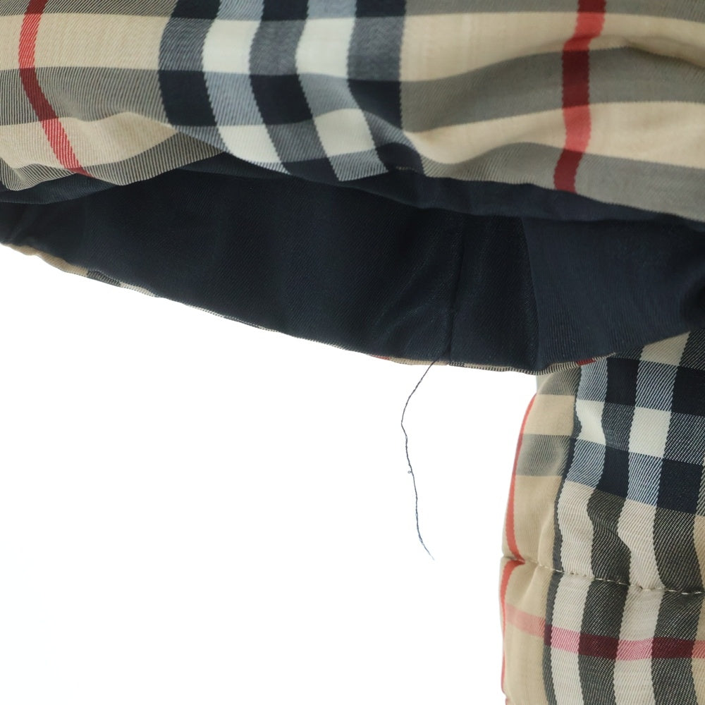 BURBERRY(バーバリー) ノヴァチェック リバーシブルダウンジャケット ブラウン/ブラック 8018766