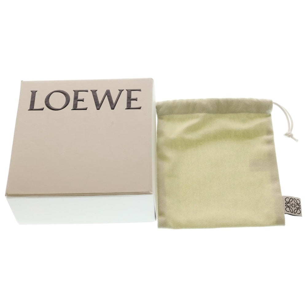 LOEWE(ロエベ) パズル アナグラムロゴ レザー コンパクトウォレット 二つ折り財布 ブラウン レディース