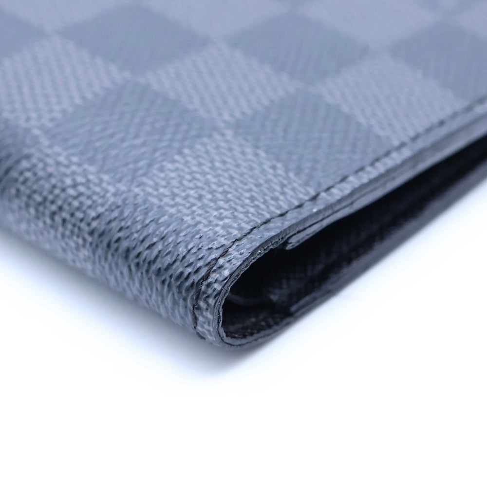 LOUIS VUITTON(ルイヴィトン) ダミエグラフィット ポルトフォイユマルコ PVC コンパクトウォレット 二つ折り財布 ブラック N62664