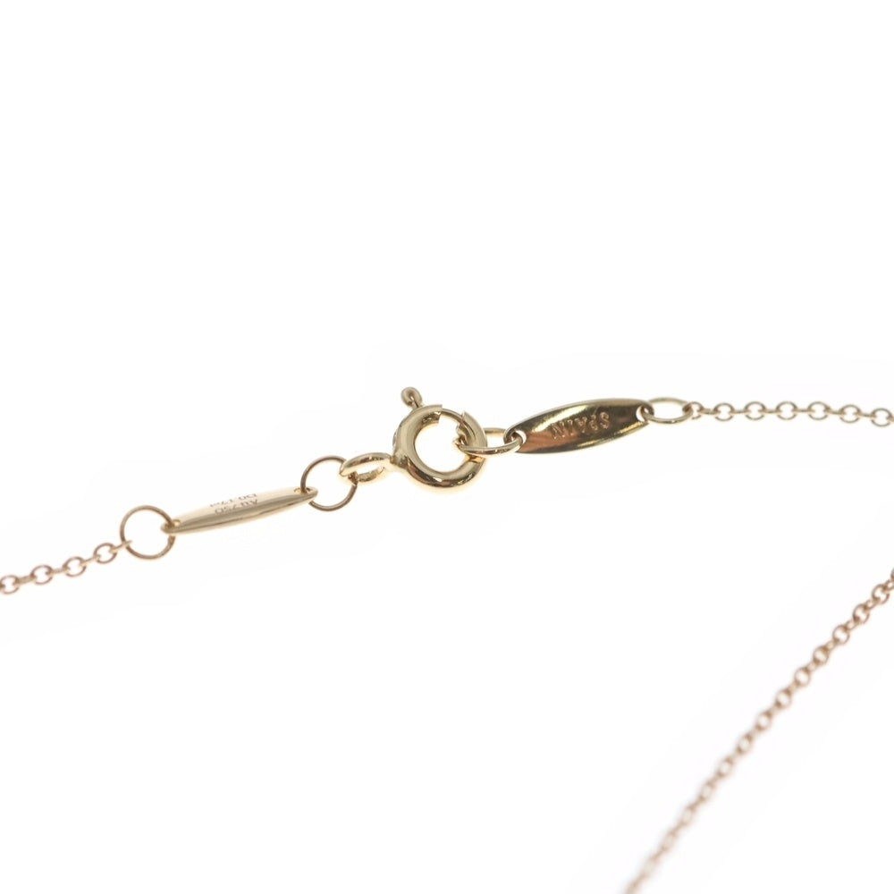 TIFFANY & Co.(ティファニー) バイザヤード 1Pダイヤ ネックレス K18PG ピンクゴールド レディース
