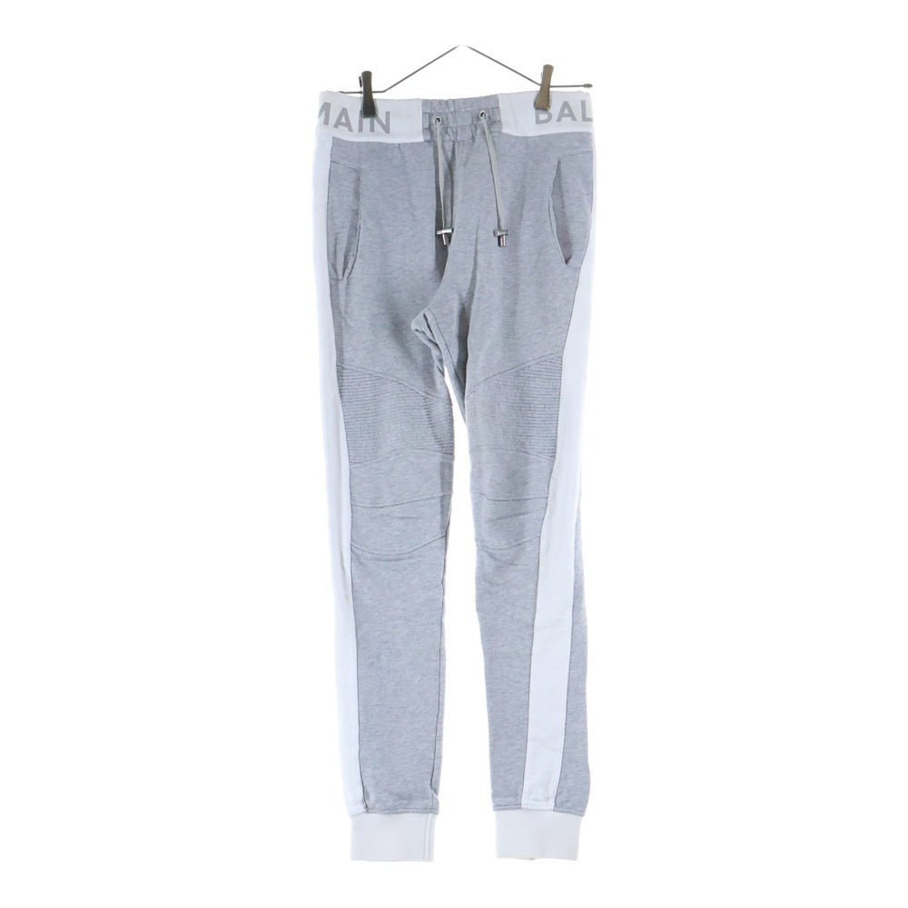 BALMAIN(バルマン) ■ジョグジョガーパンツ グレー コットン #XS 57861268