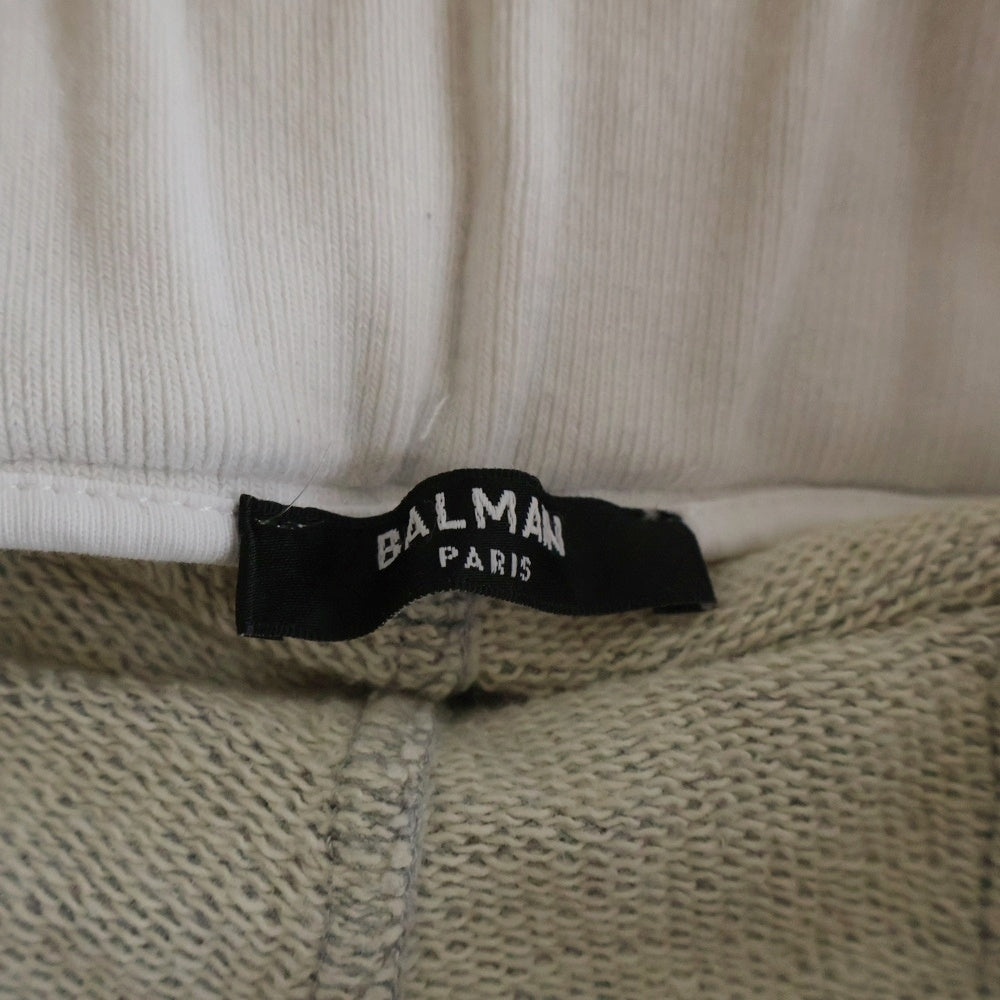 BALMAIN(バルマン) ■ジョグジョガーパンツ グレー コットン #XS 57861268