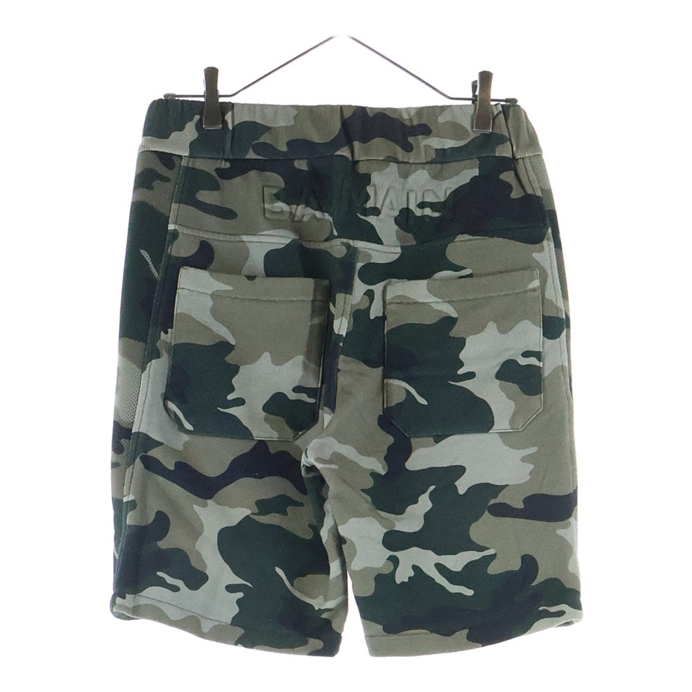 BALMAIN(バルマン) ■カモ柄ハーフパンツ カーキ コットン #S 57431230
