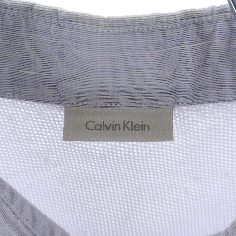 Calvin Klein(カルバンクライン) ■長袖シャツ ライトブルー コットン