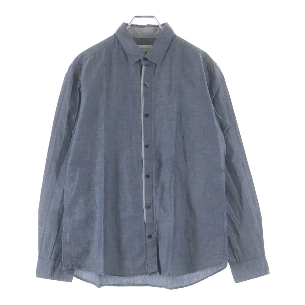 Calvin Klein(カルバンクライン) ■長袖シャツ グレー コットン