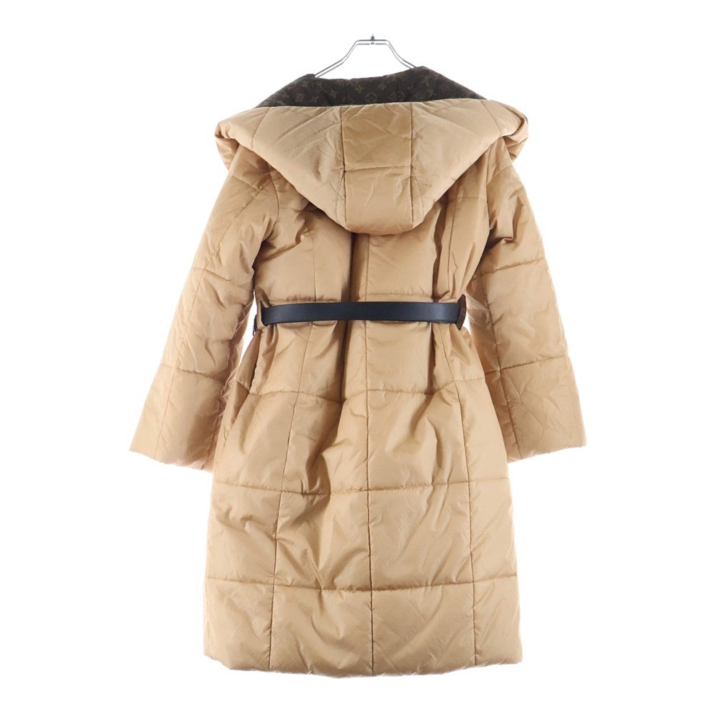 LOUIS VUITTON(ルイヴィトン) ■モノグラム ロングピローパファーラップコート ベージュ 34 RW222W レディース